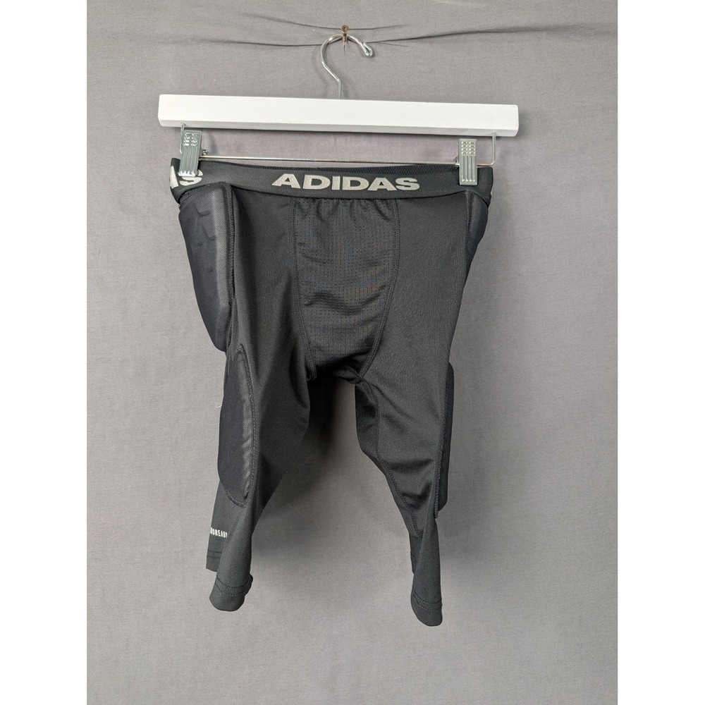 Adidas Youth Padded Football Girdle Shorts‎ Black Aeroready GBTXMD-0623-4 Medium